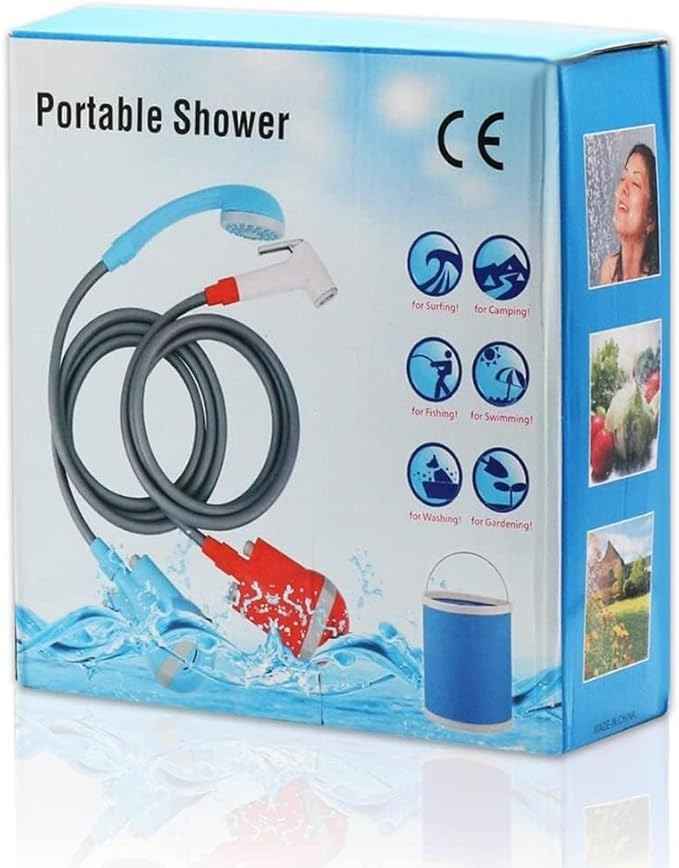 Portable Shower Portable Camping Shower with Adjustable Flow