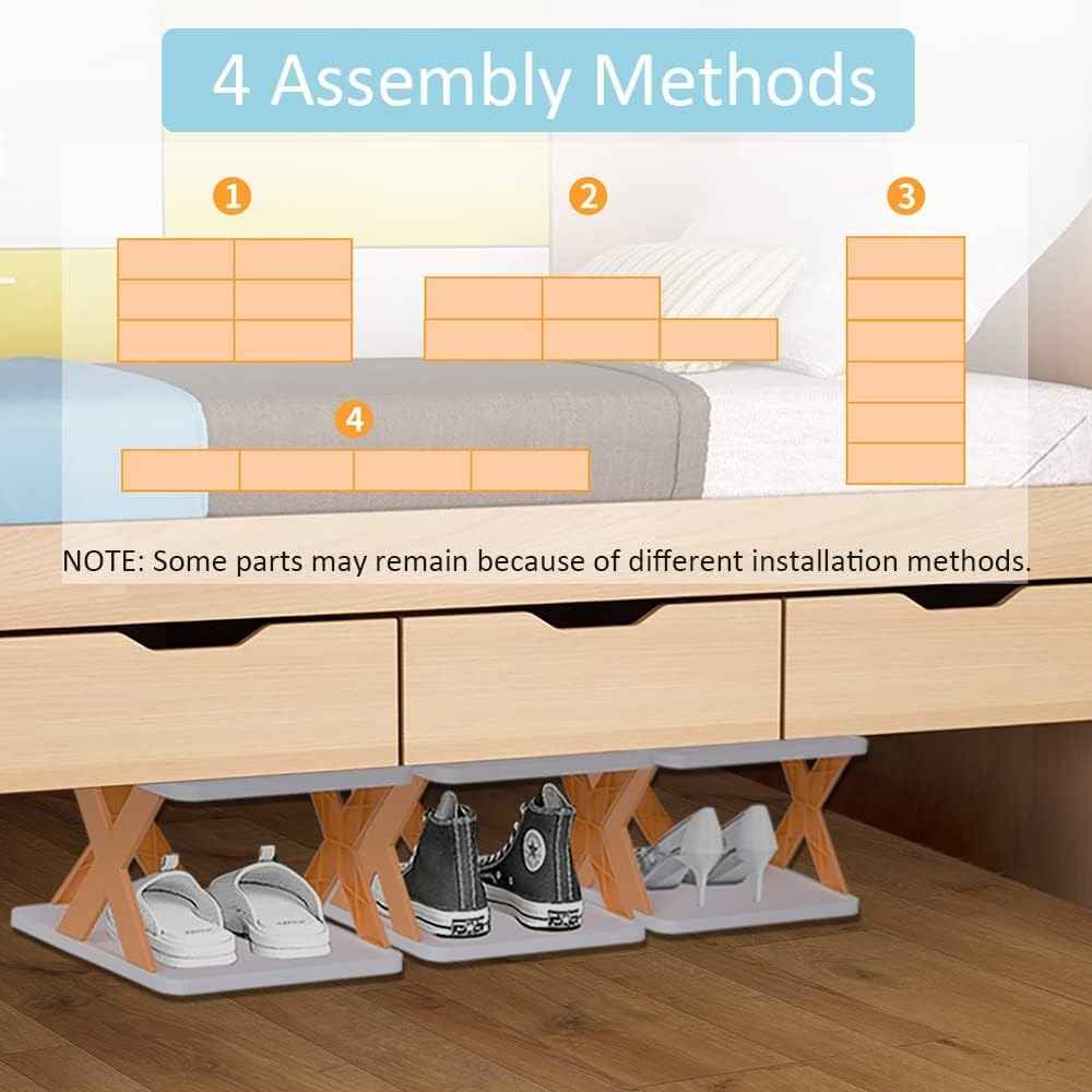 X-Shaped Foladable Shoe rack