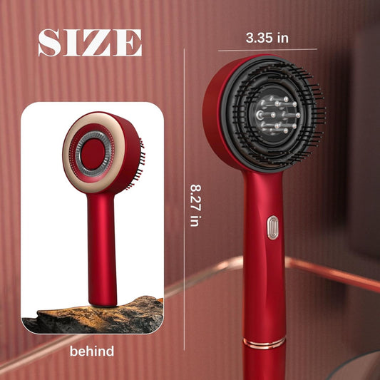 Vibrating Scalp Massager Comb for Hair Growth