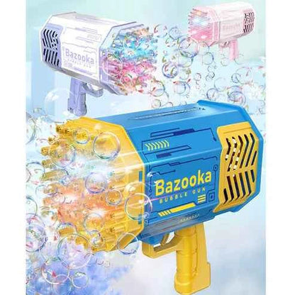 Bubble Gun Machine With Light For Kids