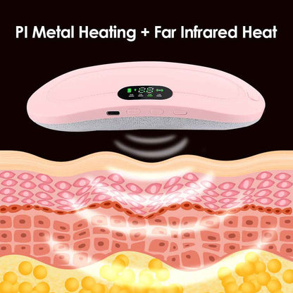 Smart Menstrual Heating Belt with Vibration – USB Powered