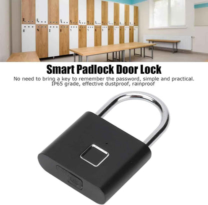 Fingerprint Padlock Hard Metal Quality Lock