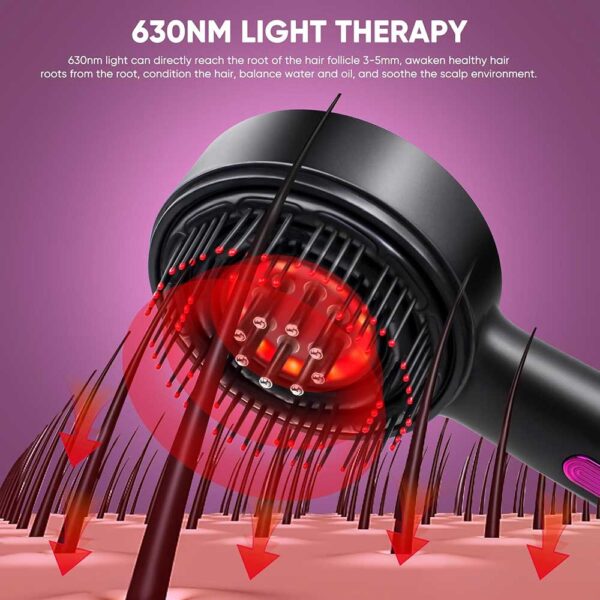 Vibrating Scalp Massager Comb for Hair Growth